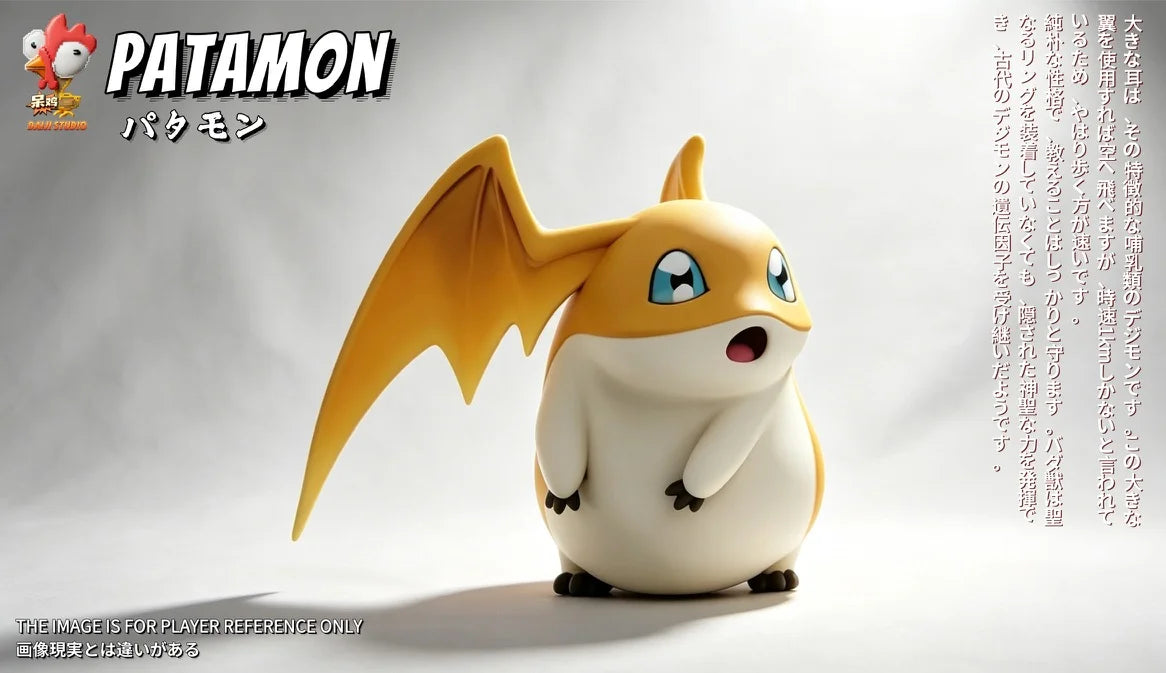 IK - Tailmon, Nyaromon, Patamon and Tokomon