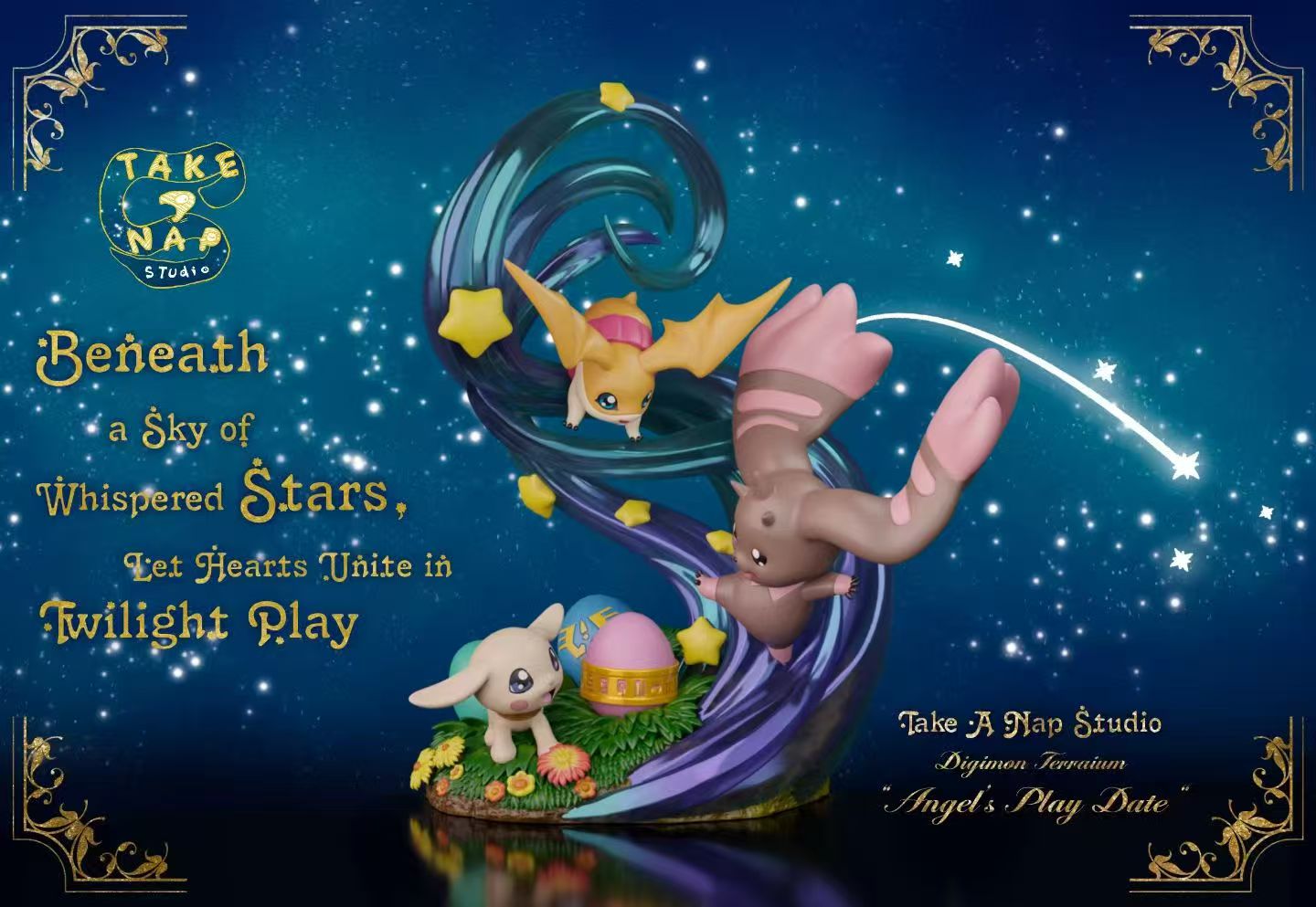 Take A Nap - Patamon, Salamon and Lopmon