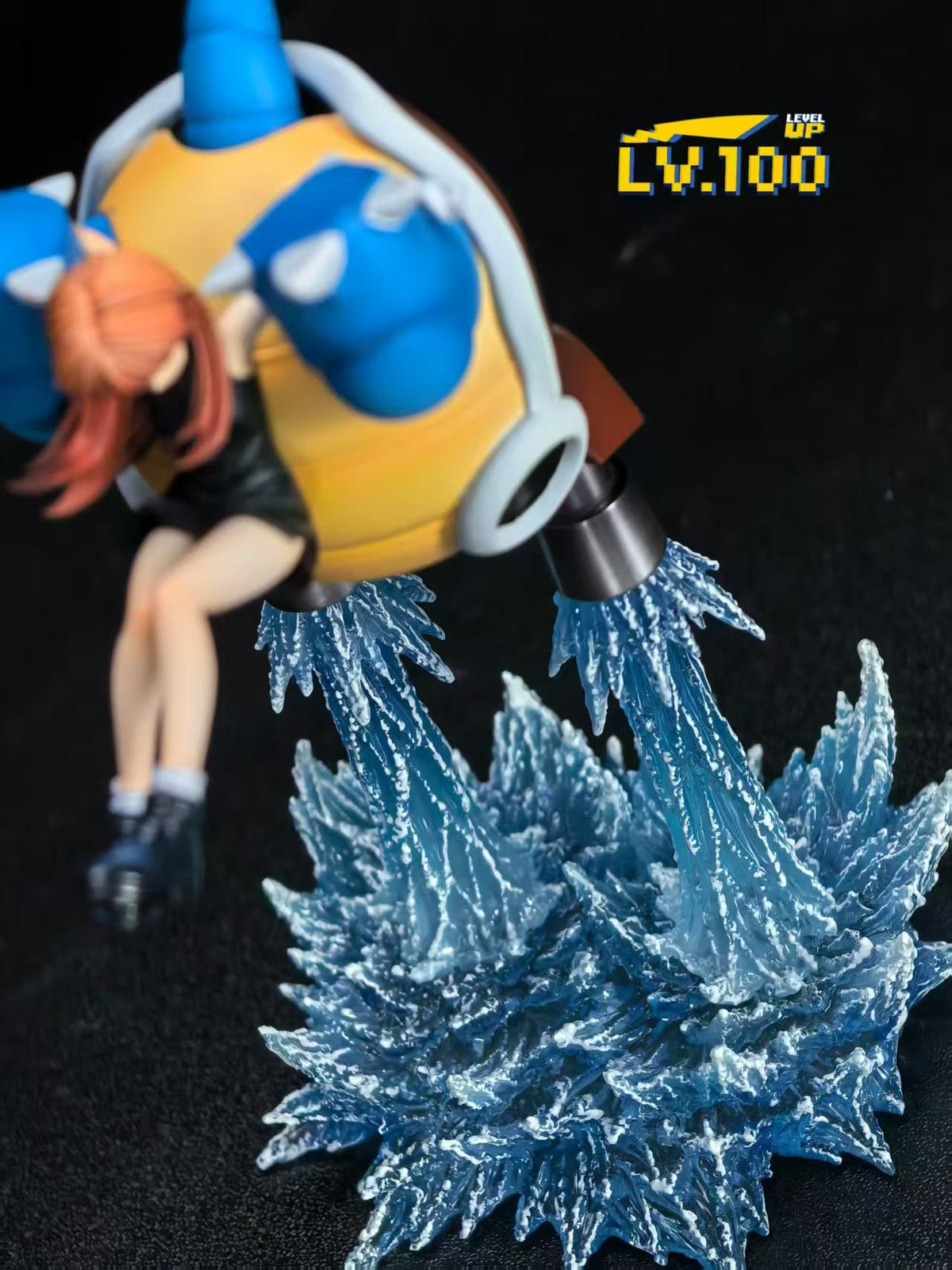 LV.100 - Green and Blastoise and Red and Aerodactyl