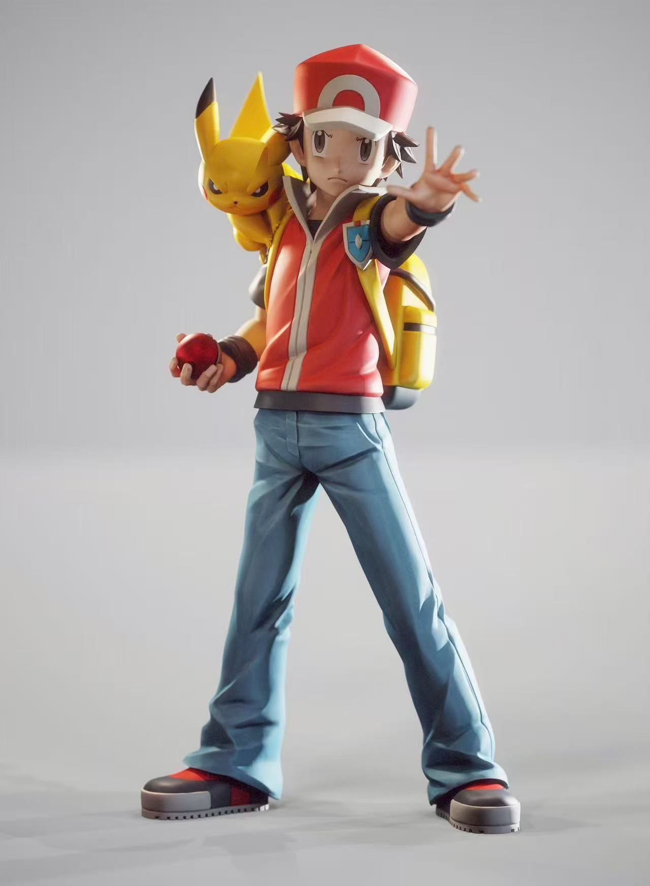 Wan Zhi Wu - Ash and Pikachu