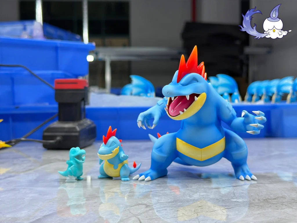 Chasing Light - Totodile, Croconaw and Feraligatr