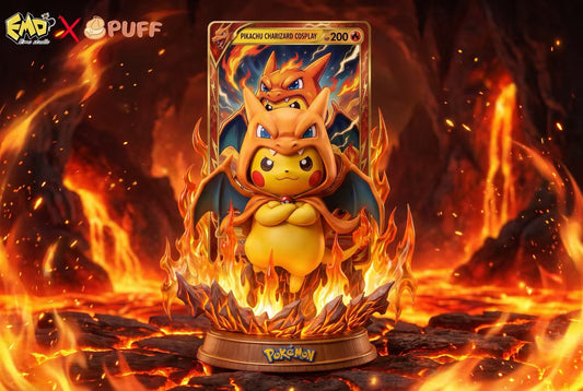EMO x Puff - Pikachu cos Charizard