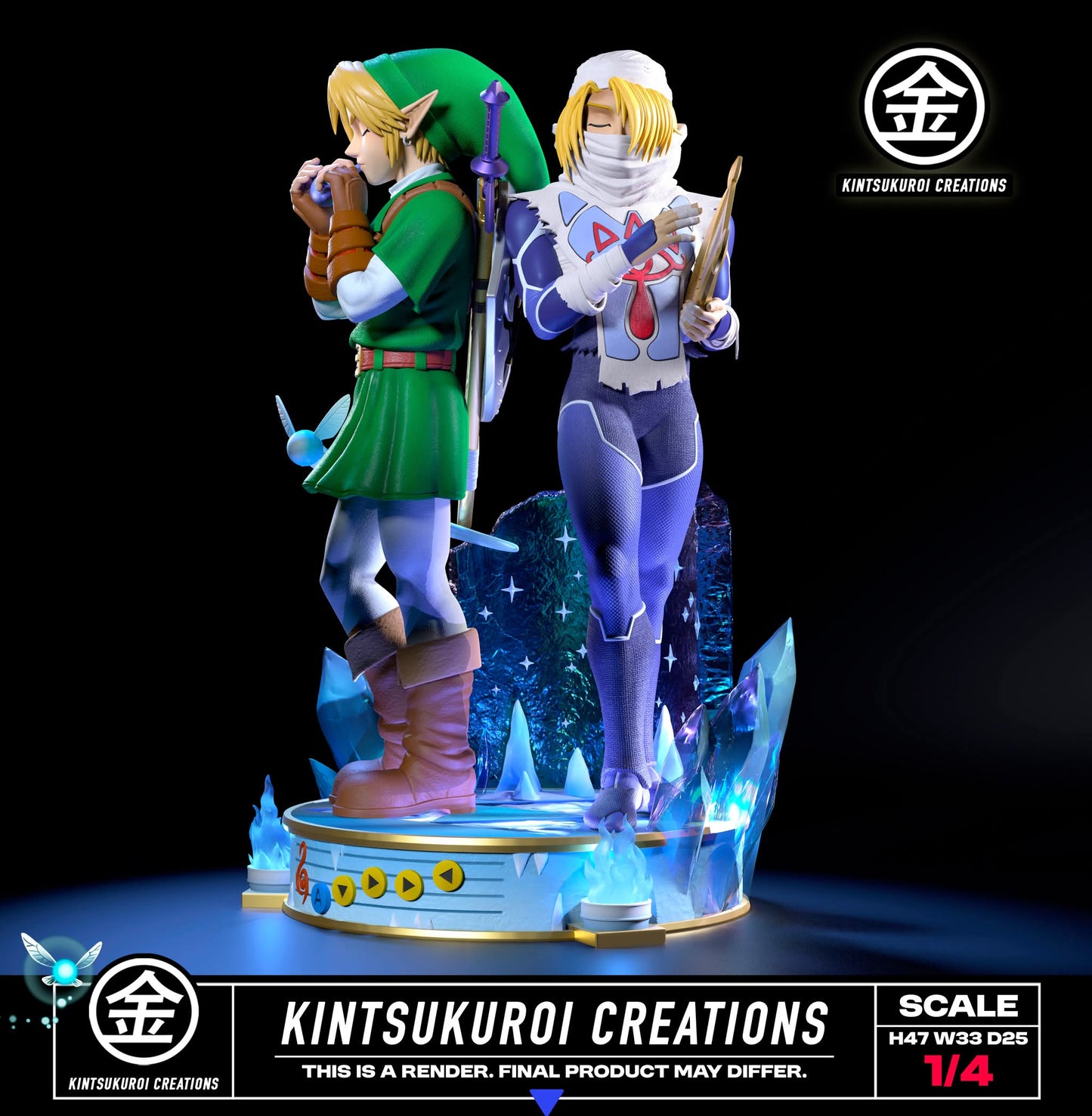 Kintsukuroi - Link and Sheik