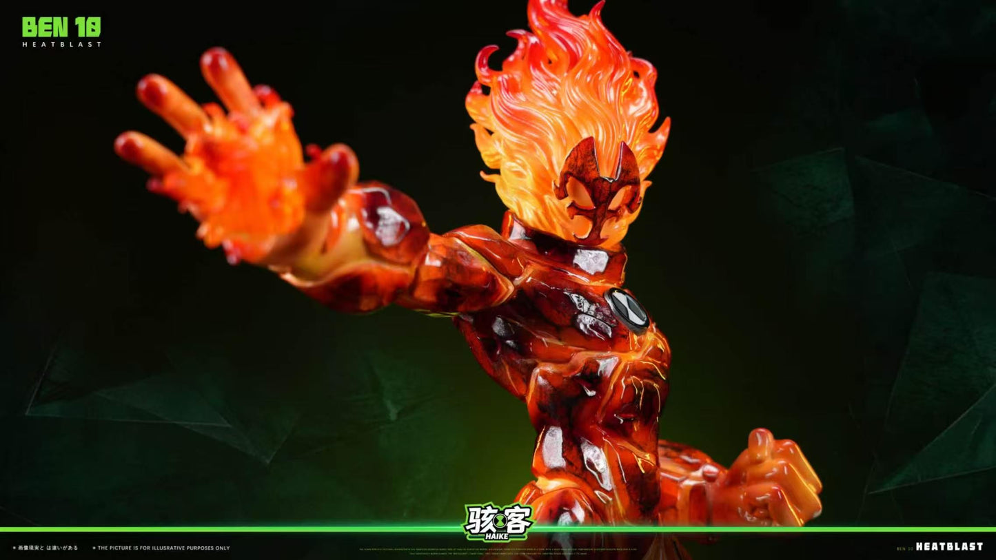 Hacker - Heatblast and Diamondhead
