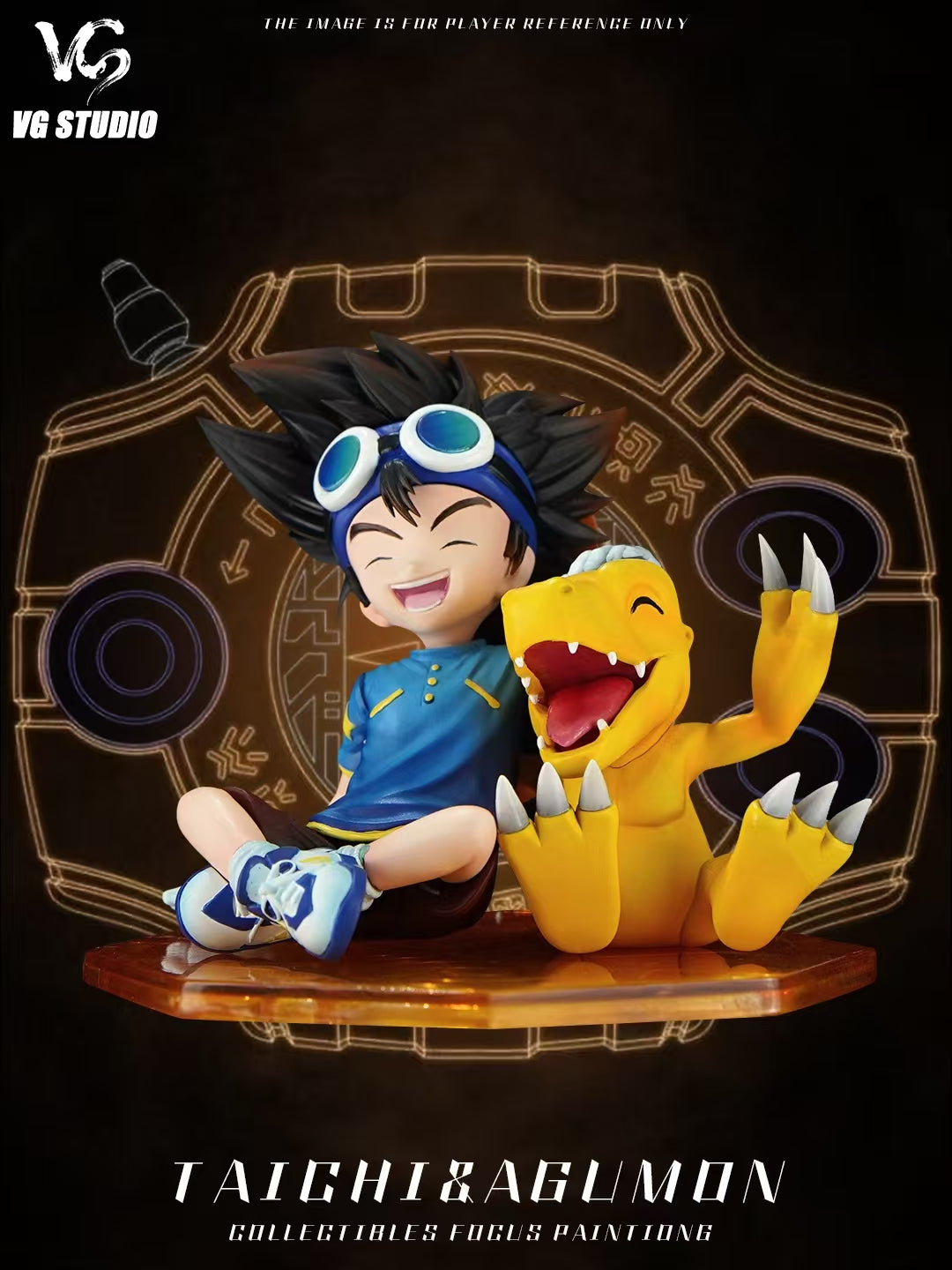 VG - Yamato Ishida, Taichi Yagami, Gabumon and Agumon