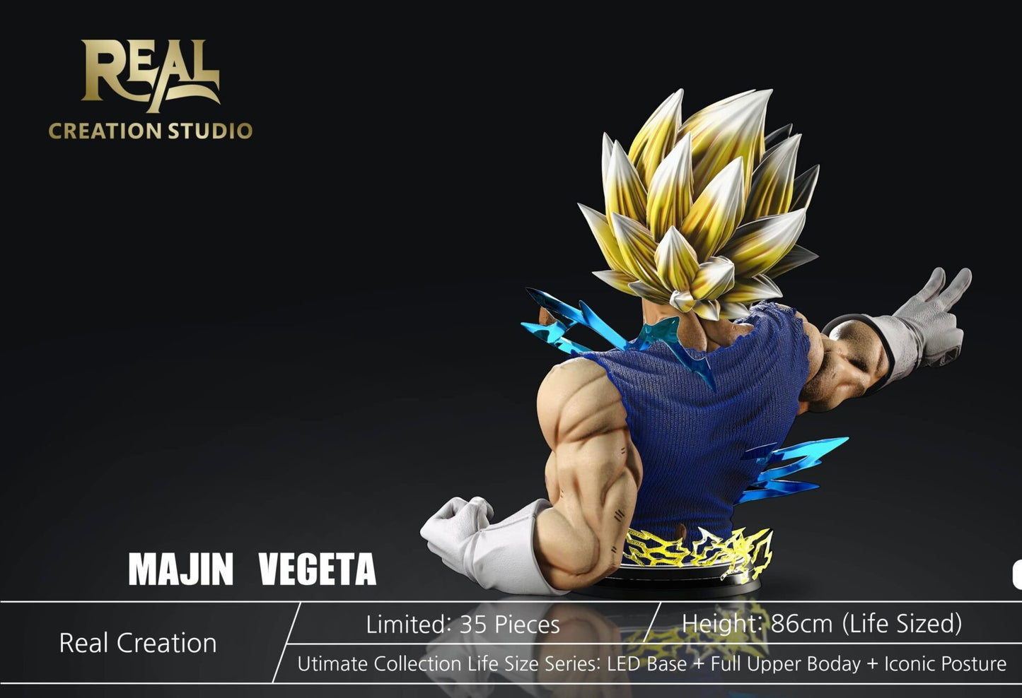 Creación real - Majin Vegeta