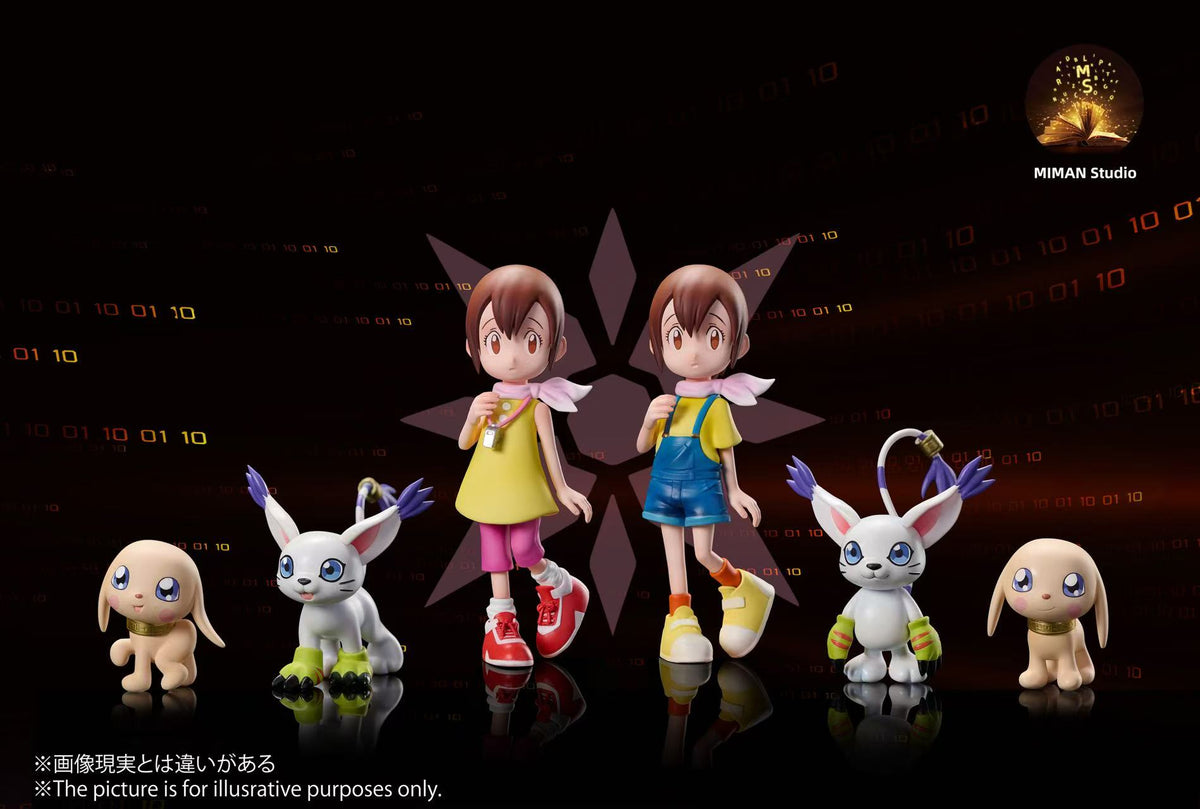 MIMAN - Hikari Yagami, Salamon and Tailmon