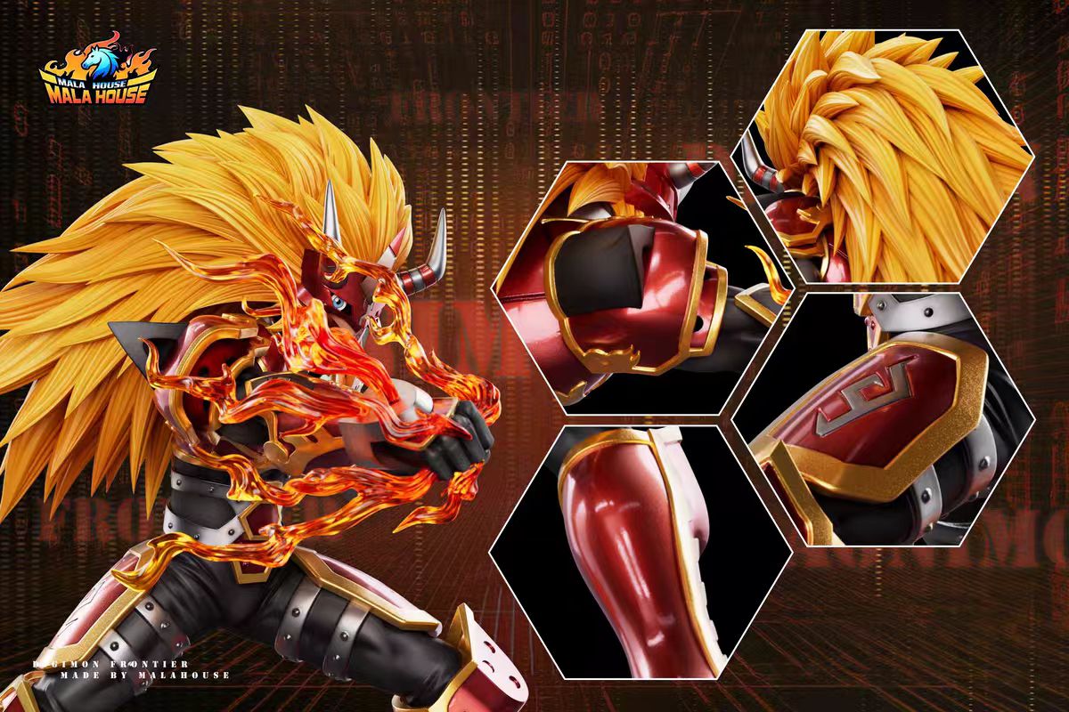 T1 x Mala House - Agnimon, Wolfmon and Chackmon