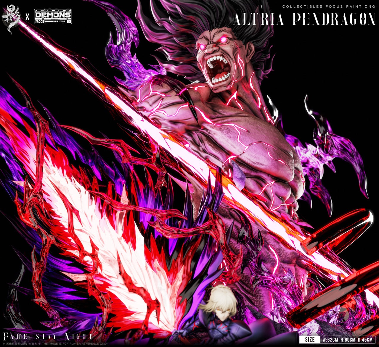 Lue Ying x Demons - Saber Alter