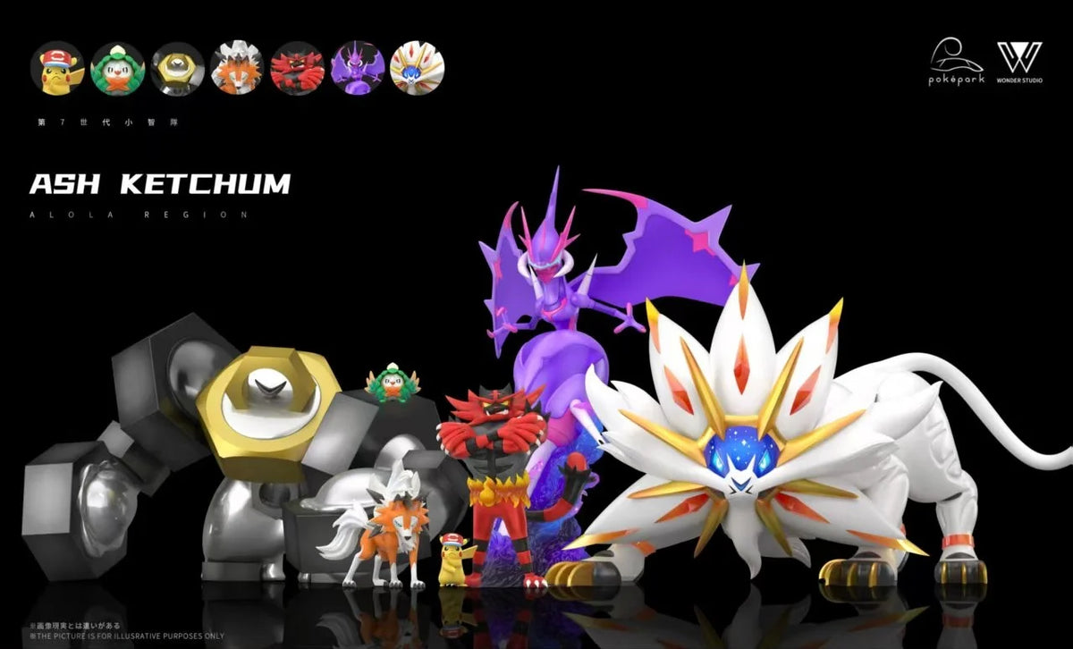 Wonder - Ash's Alola Team