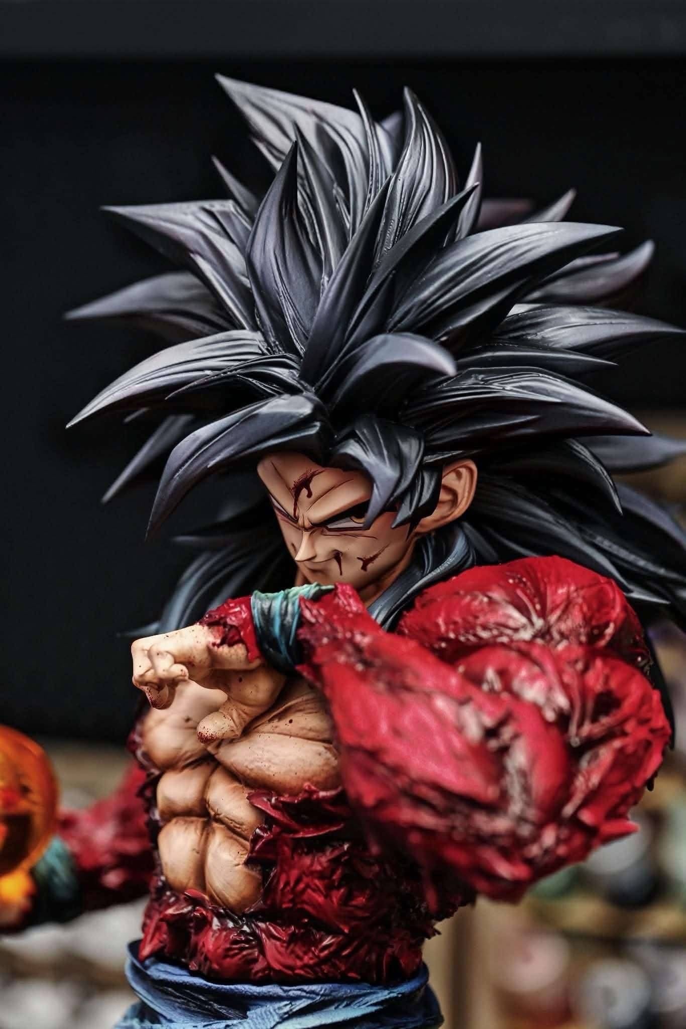 Kuang Feng - SSJ4 and SSJ5 Goku