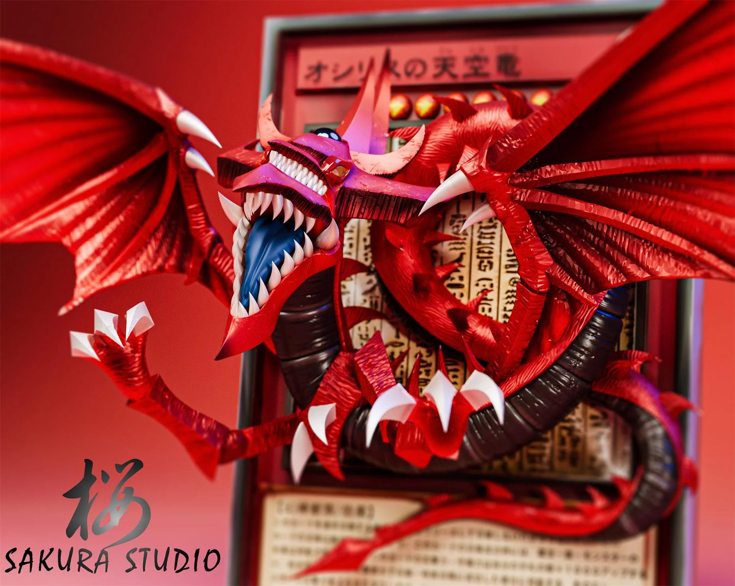 Sakura - Slifer the Sky Dragon, Obelisk the Tormentor and The Winged Dragon of Ra