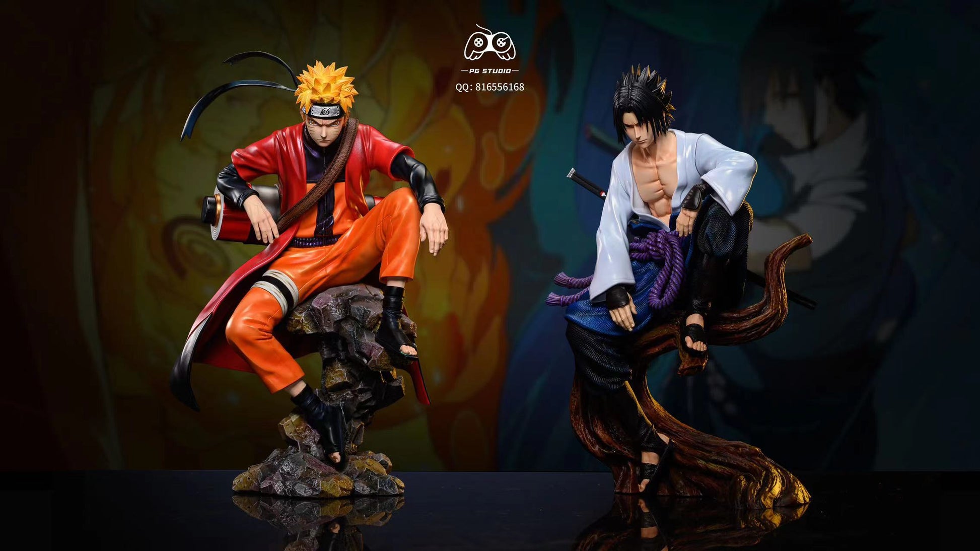 SNBR - Naruto and Sasuke – StatueCorp