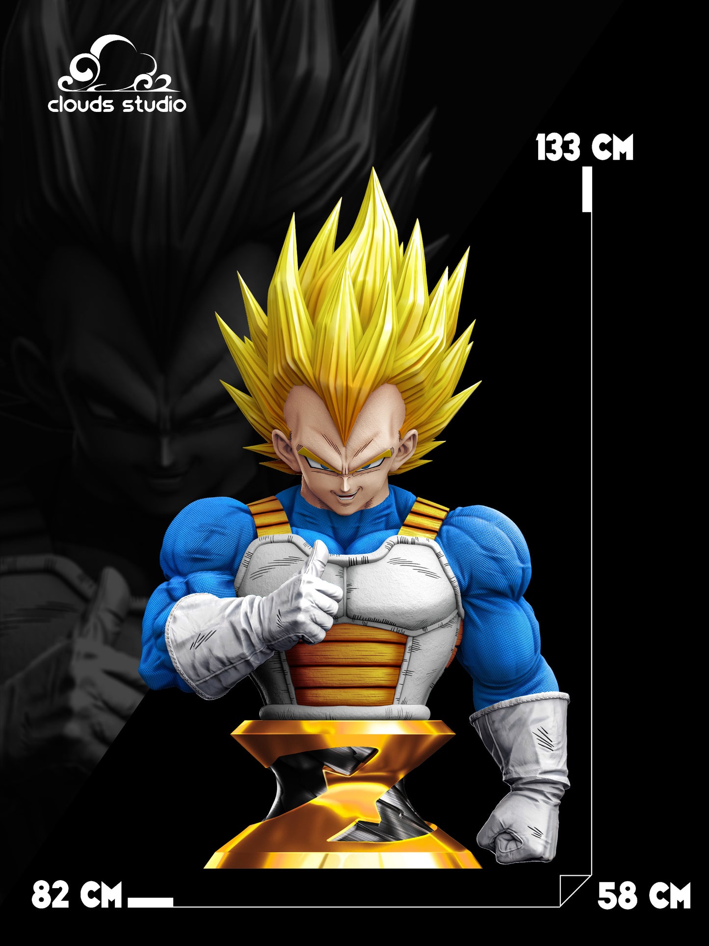 Clouds - SSJ Vegeta