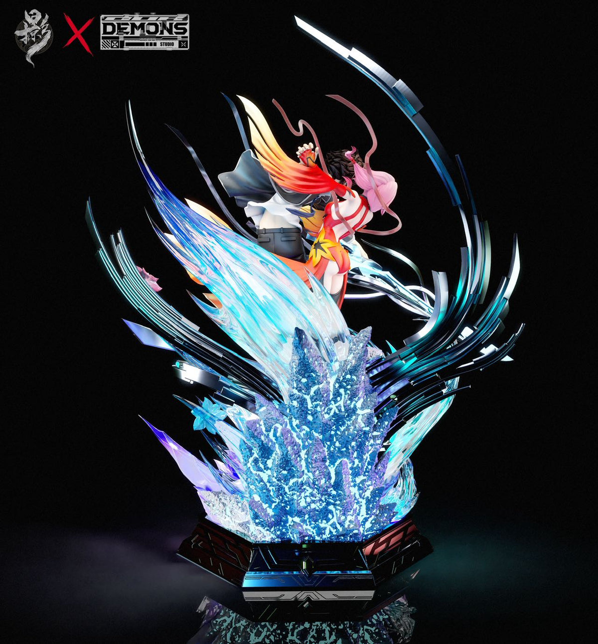 Lue Ying x Demons - Shu Ouma and Inori Yuzuriha