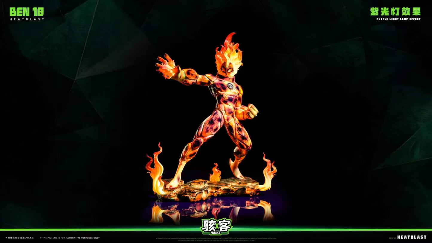 Hacker - Heatblast and Diamondhead