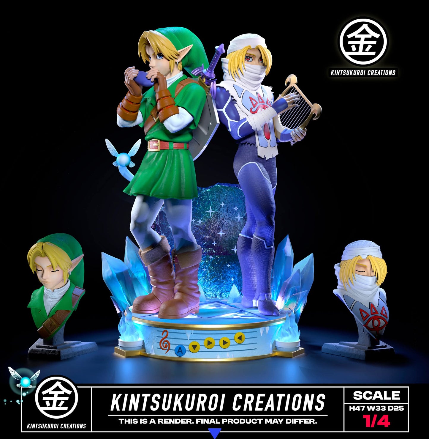 Kintsukuroi - Link and Sheik