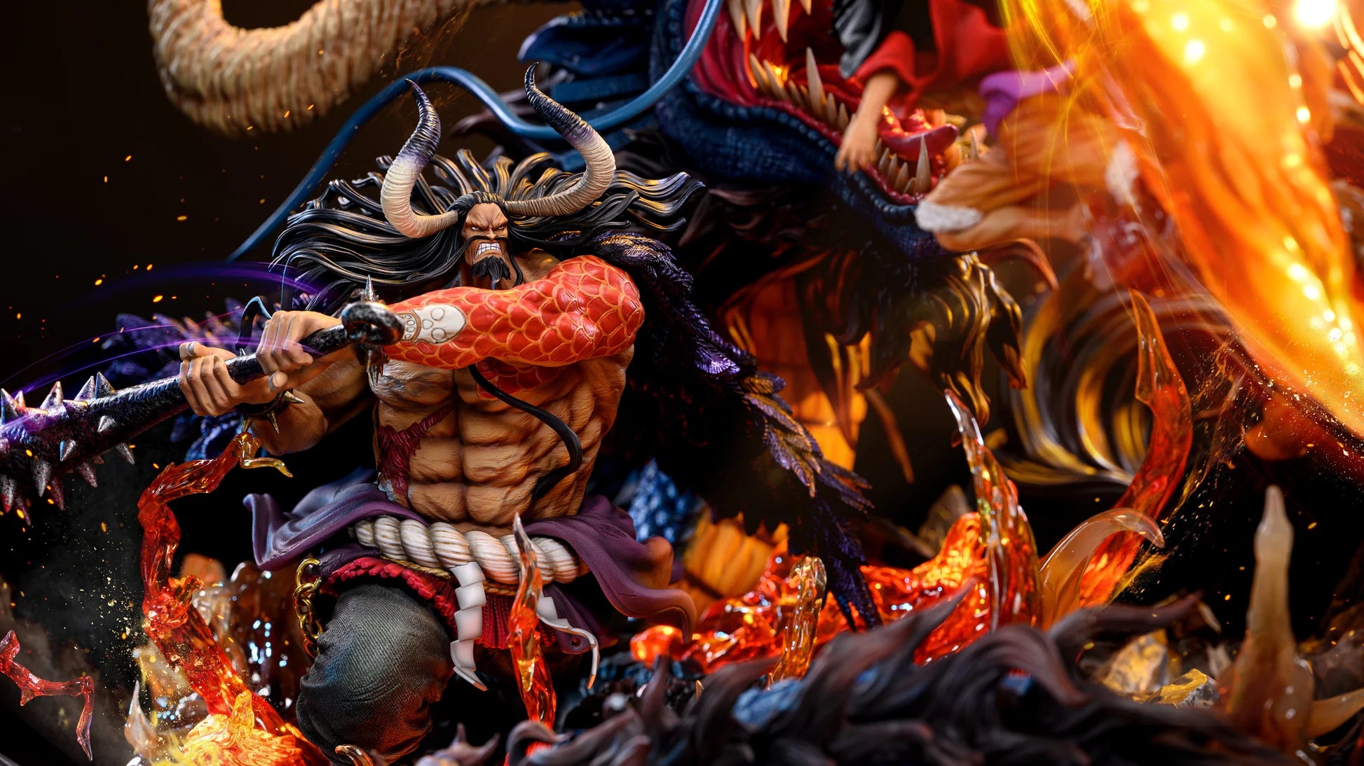 luffy gear 5 vs kaido figure Ventus