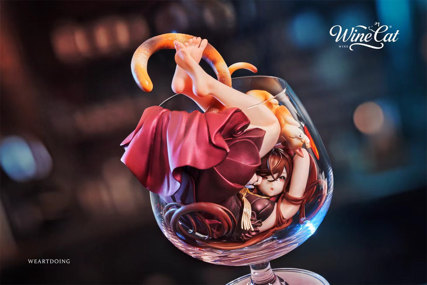 We Art Doing - Wine Cat