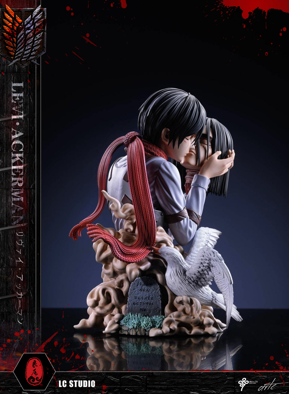 LC Eren and Mikasa – StatueCorp