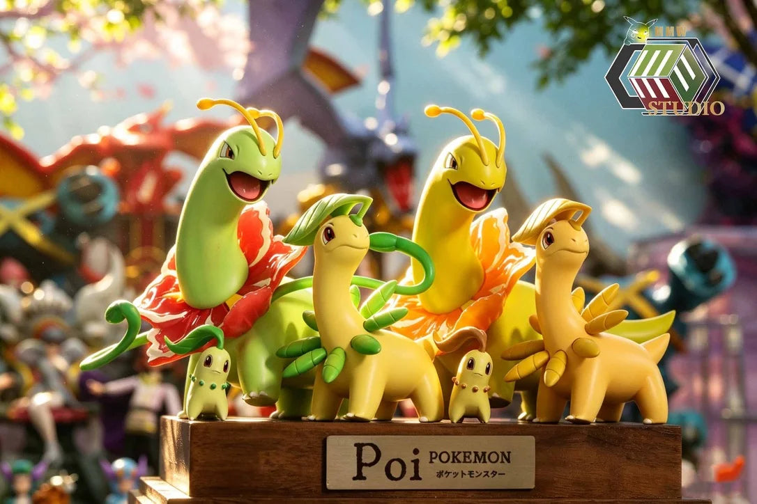 Miao Miao House - Meganium, Bayleef and Chikorita