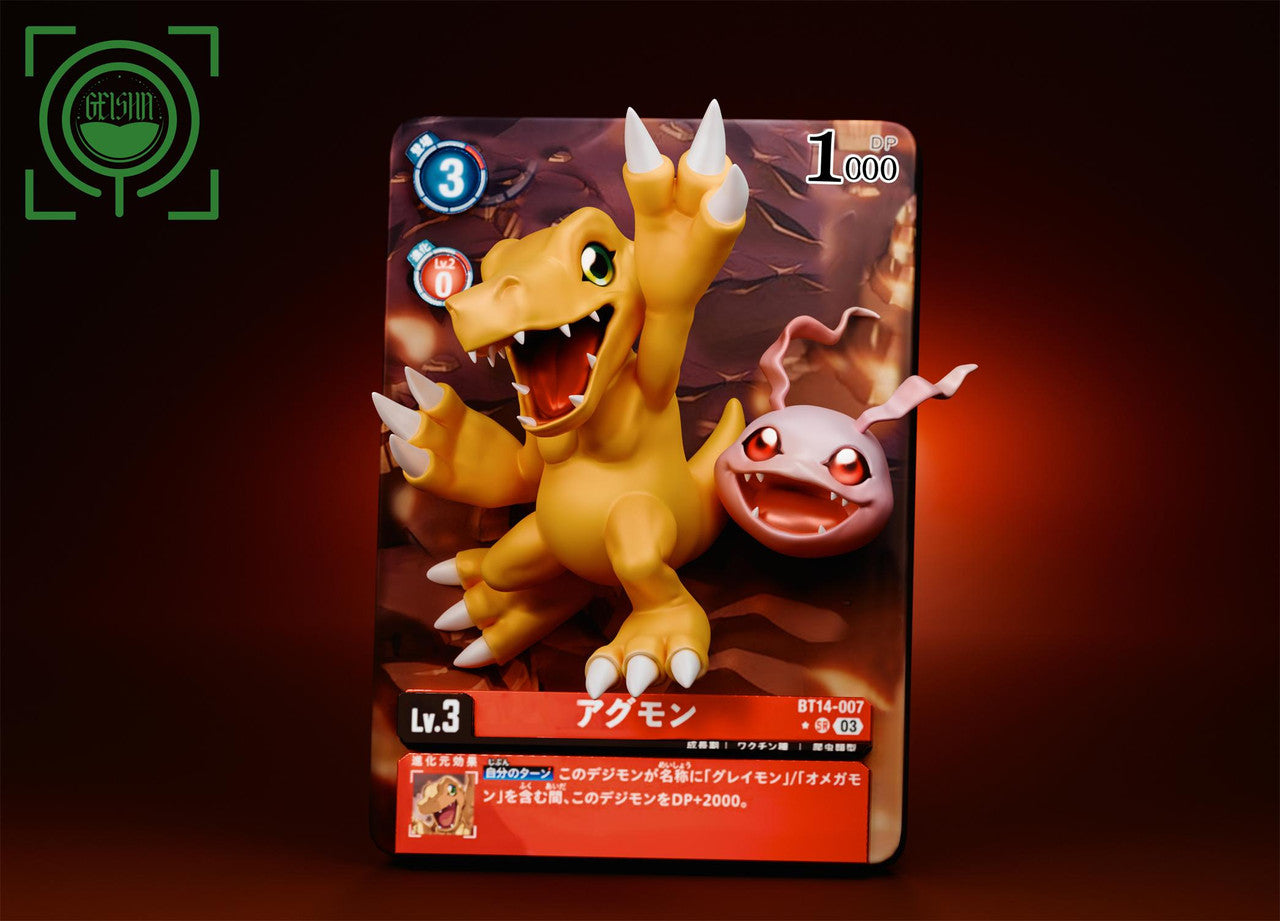 Geisha - Agumon and Koromon