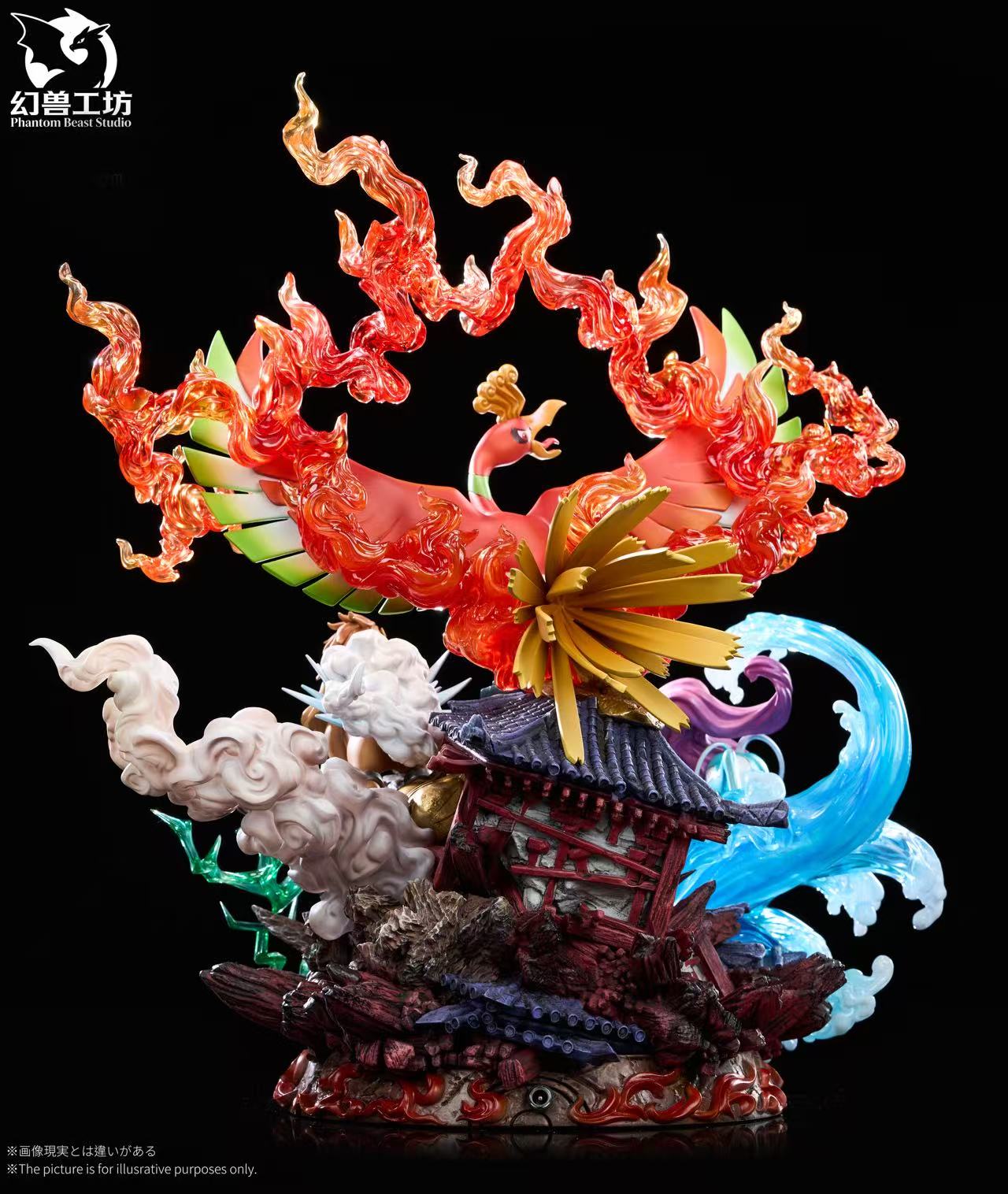Phantom Beast - Ho-Oh and Legendary Beasts Entei, Suicune and Raikou