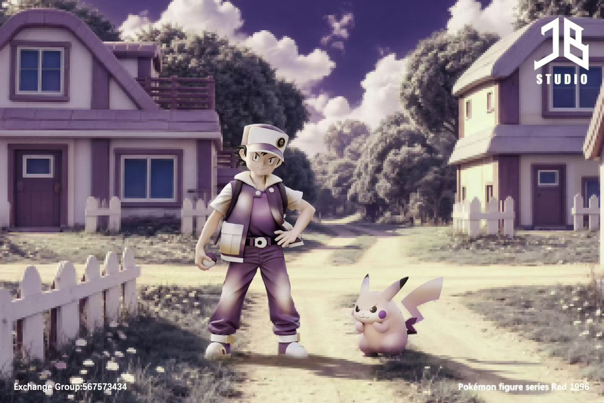 JB - Red and Pikachu