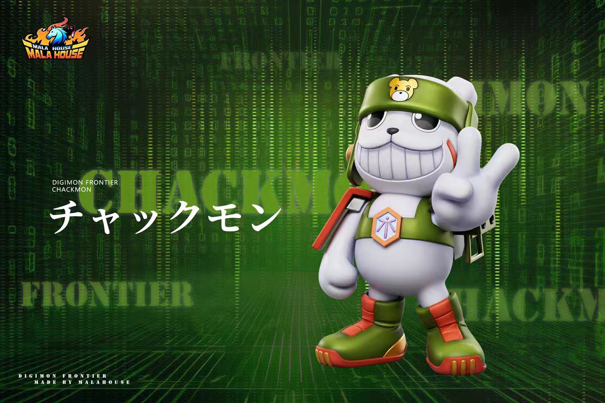 T1 x Mala House - Agnimon, Wolfmon and Chackmon