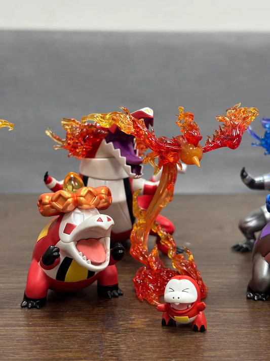 Mo Yu - Skeledirge, Crocalor and Fuecoco