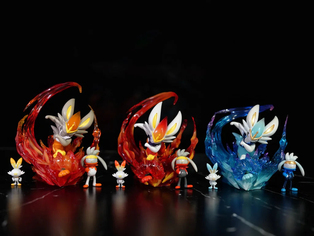 Mo Yu - Cinderace, Raboot and Scorbunny