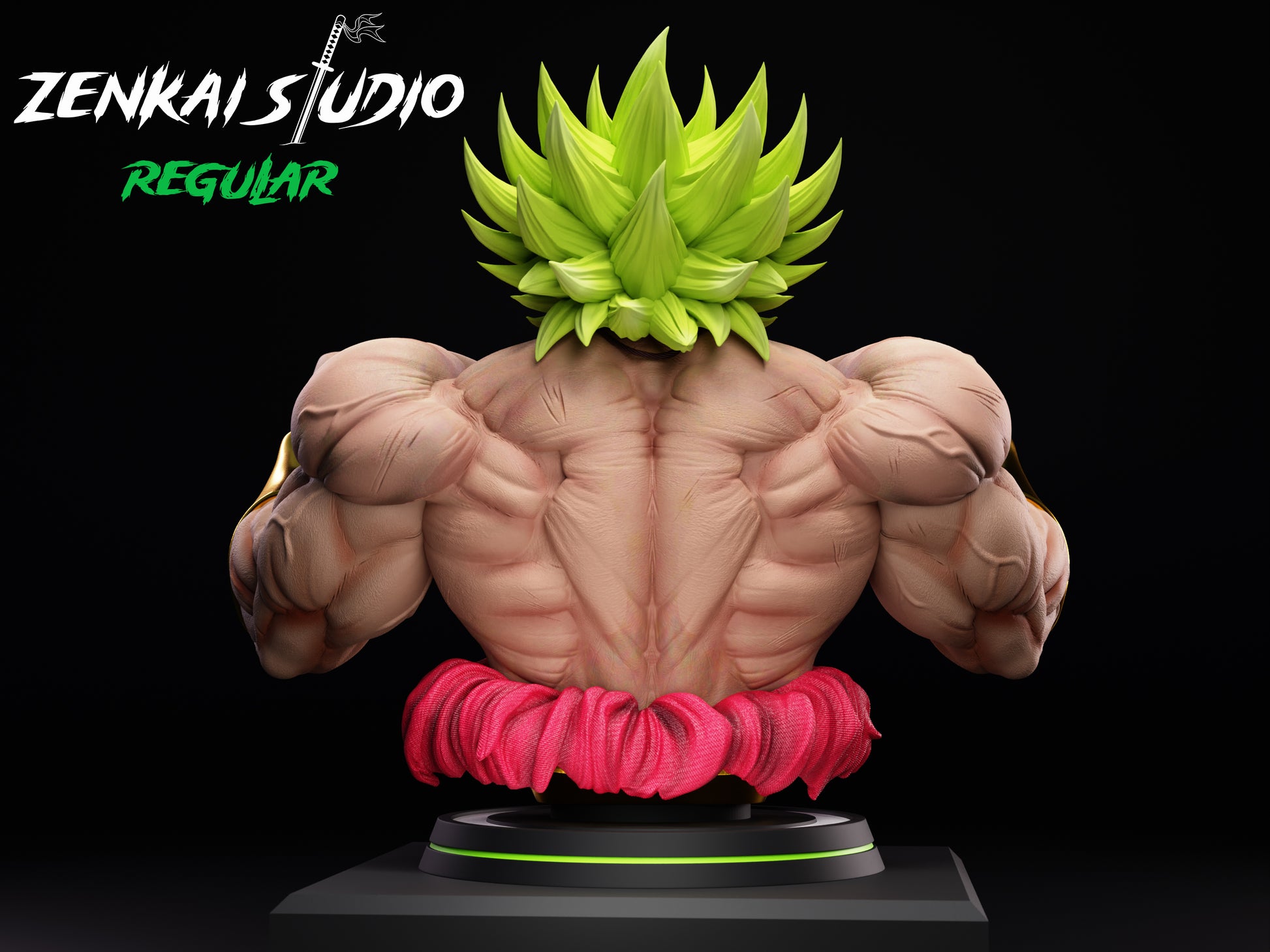 Zenkai Studio 1/1 Dragon Ball Broly Statue w/ LED