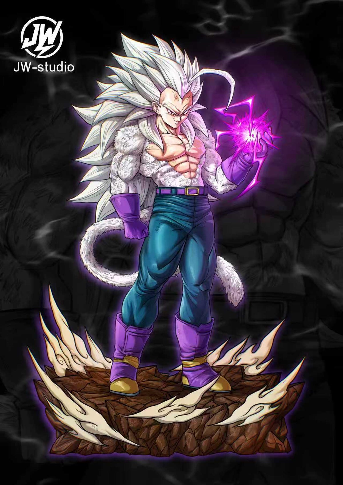 Ssj5 JW - SSJ5 Goku and Vegeta – StatueCorp