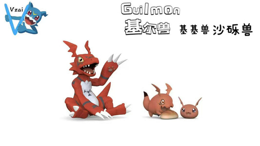 Vzay - Guilmon, Gigimon and Jyarimon
