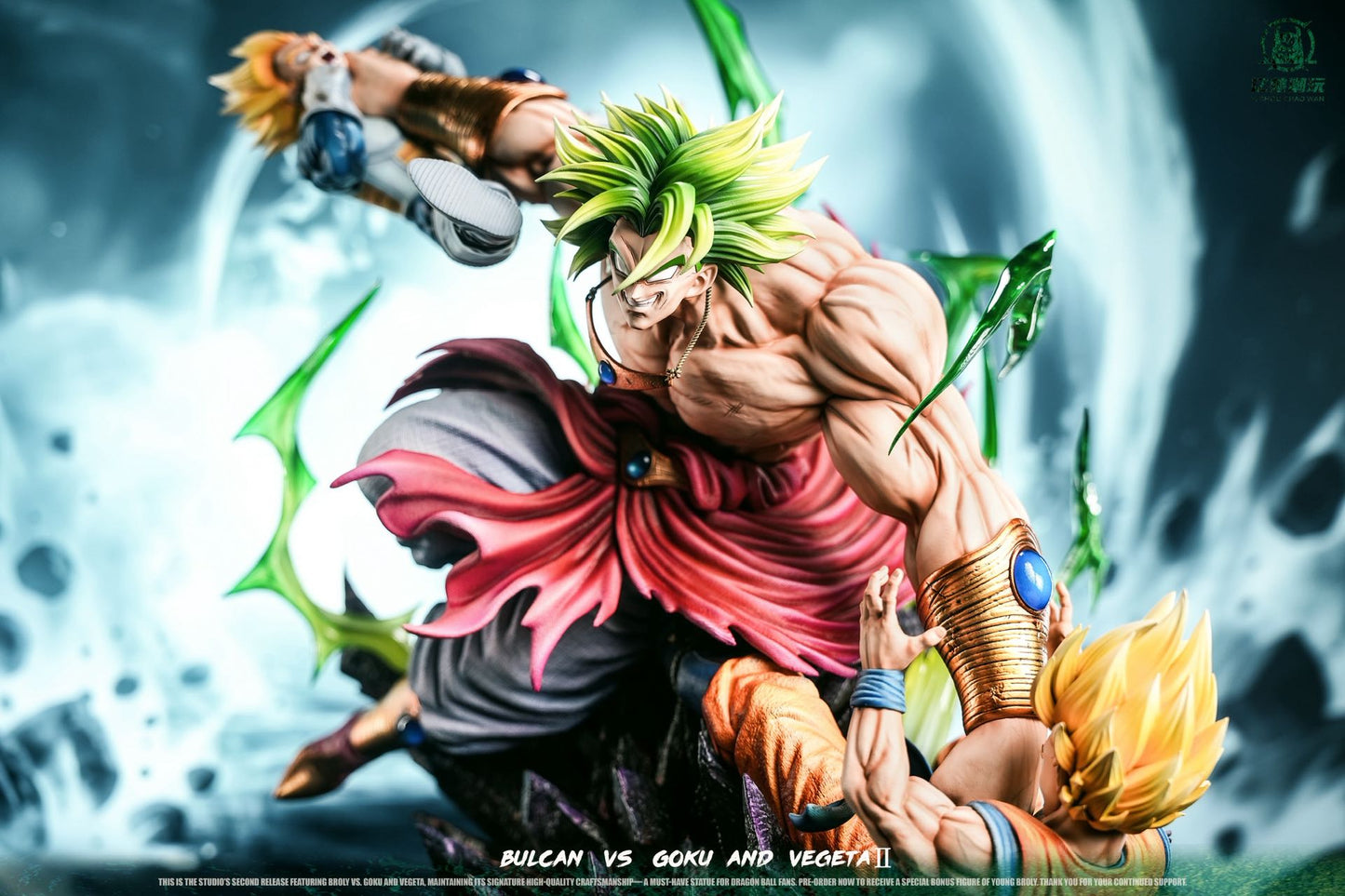 Yi Shou - Broly vs Goku and Vegeta