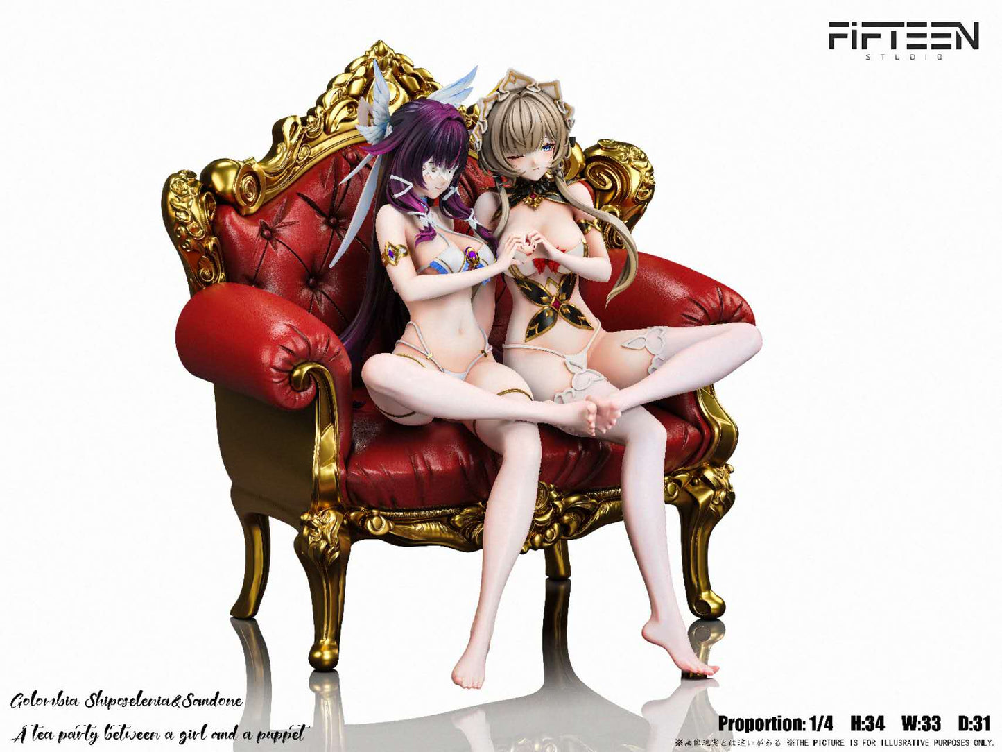 Fifteen - Columbina and Sandrone