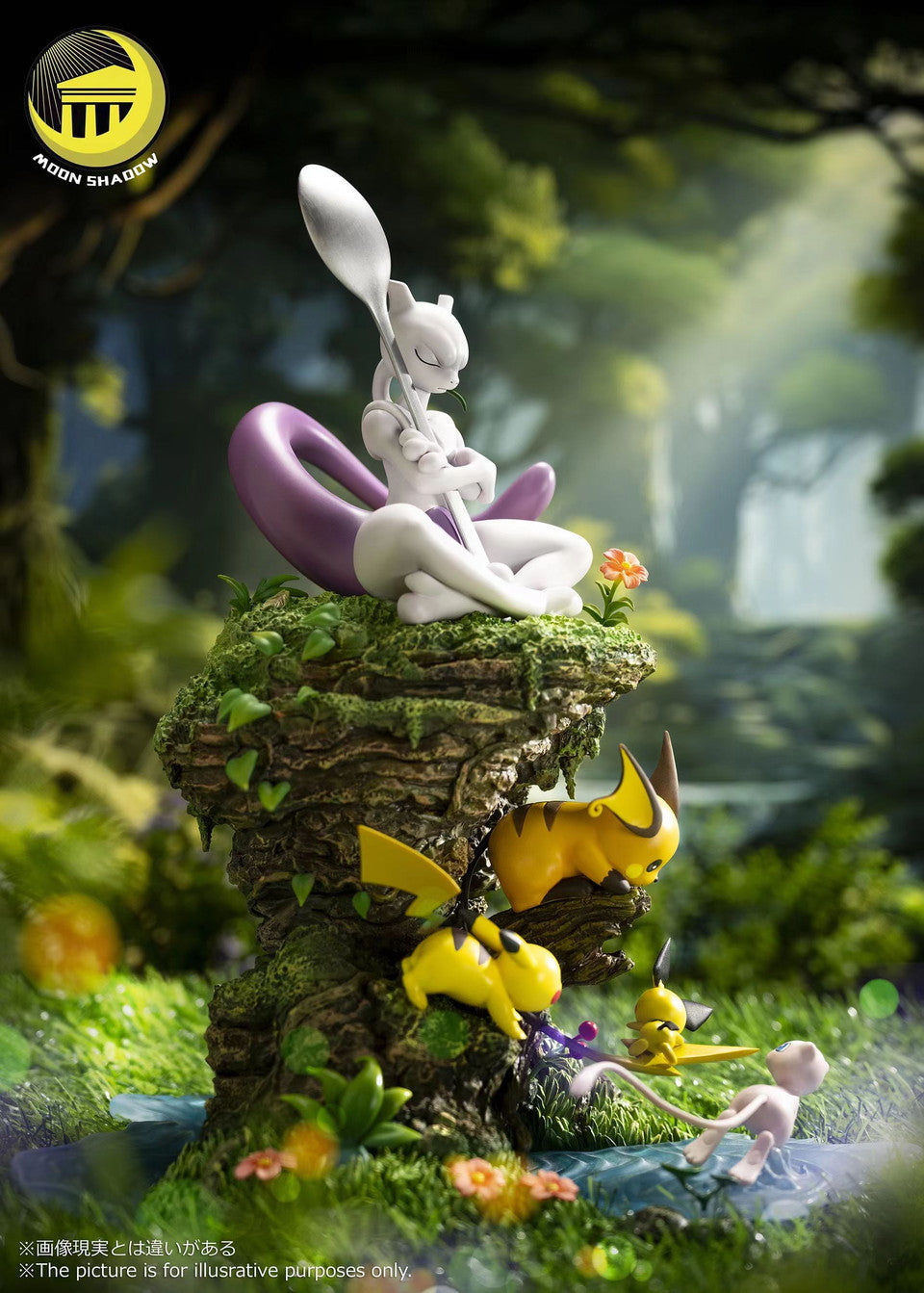 Moon Shadow - Mewtwo and Pikachu