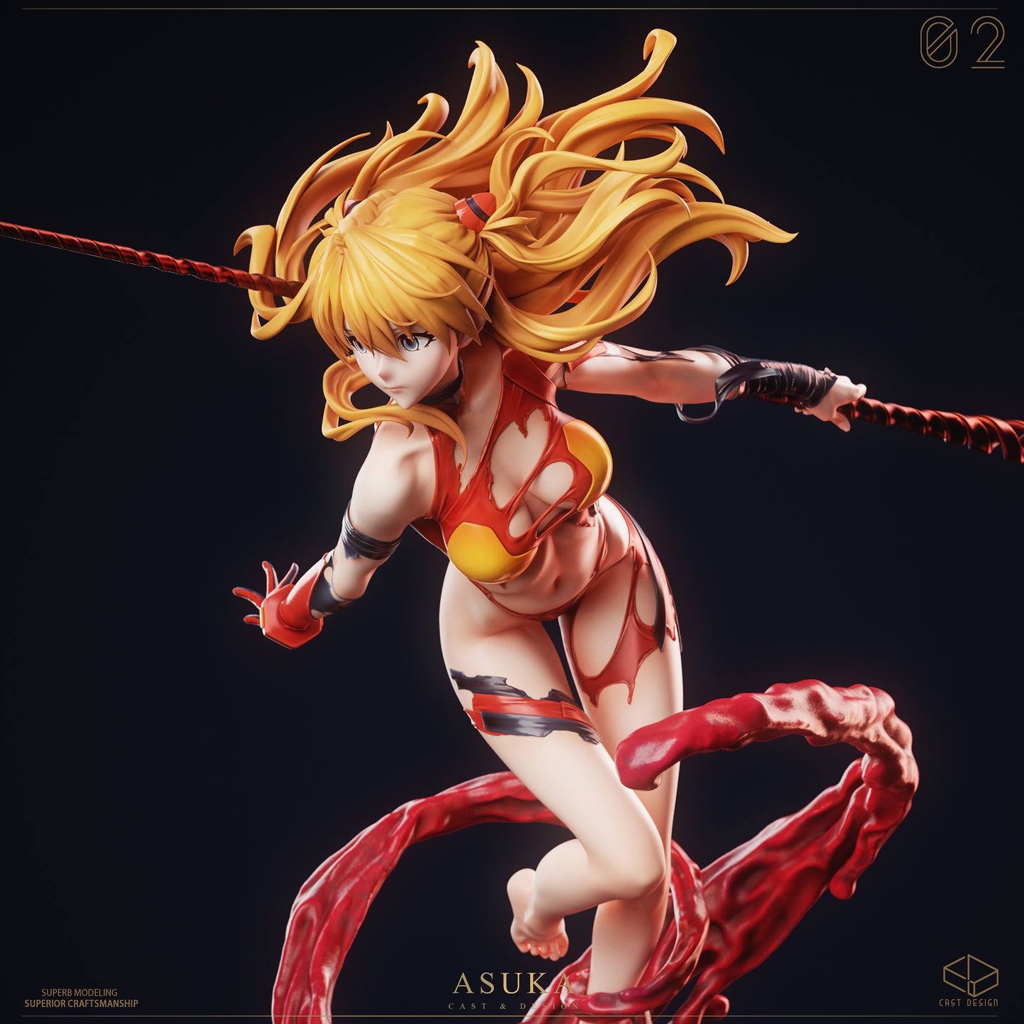Cast Design - Asuka