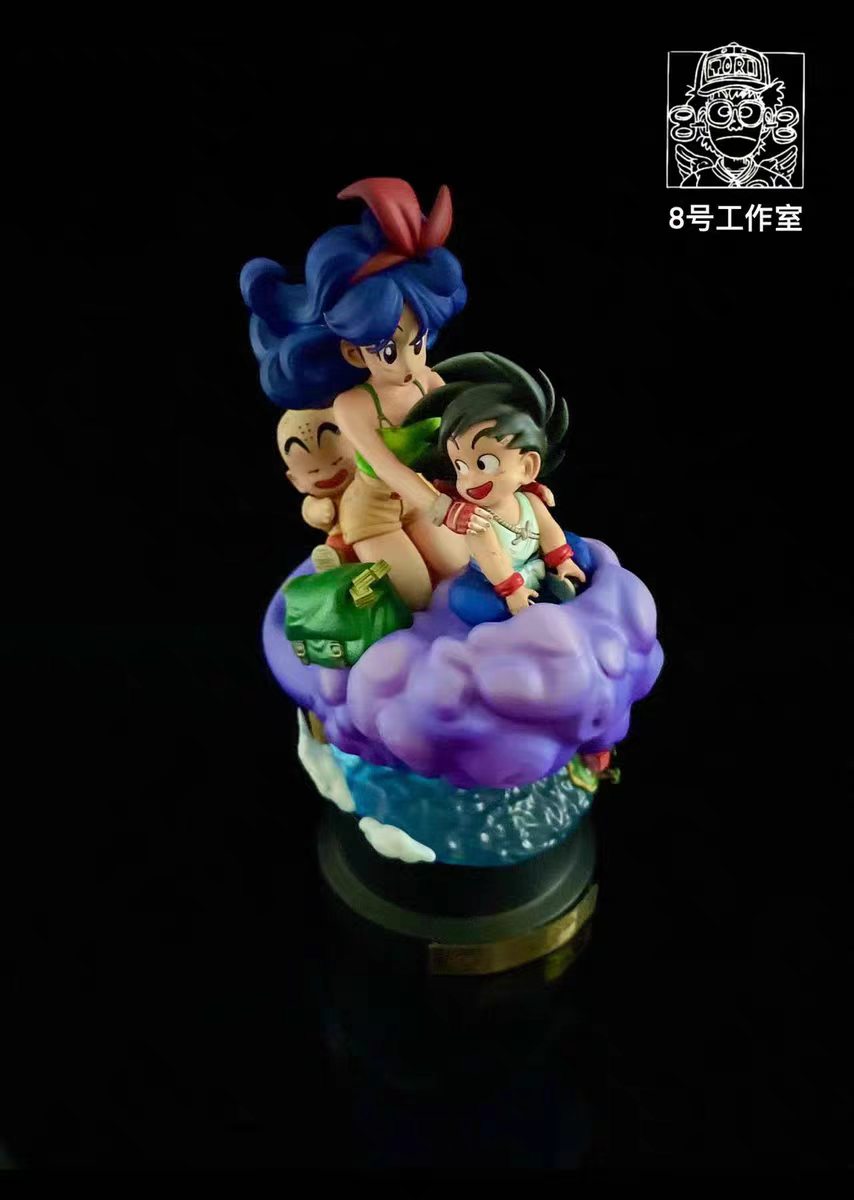 No 8 - Kid Goku, Launch and Kid Krillin