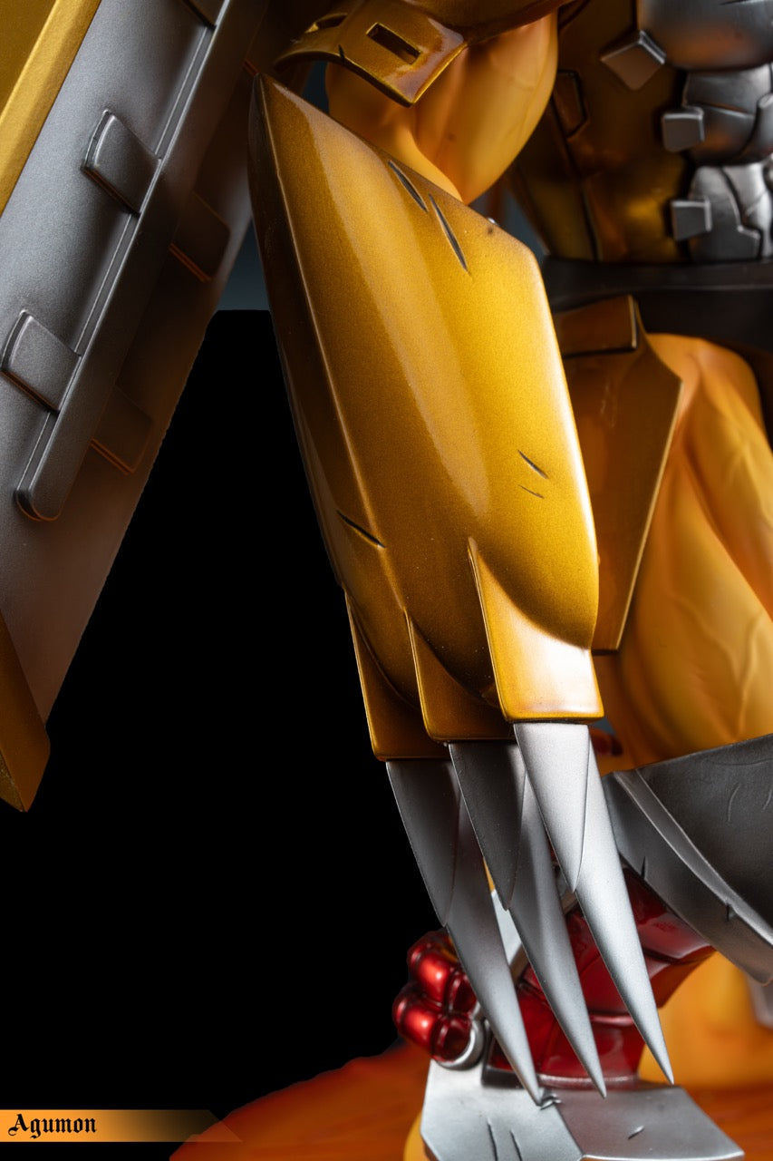 DAMDAM - WarGreymon and Agumon