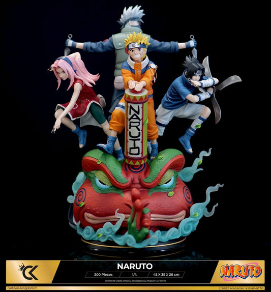 Cartoon Kingdom - Naruto, Kakashi, Sasuke and Sakura