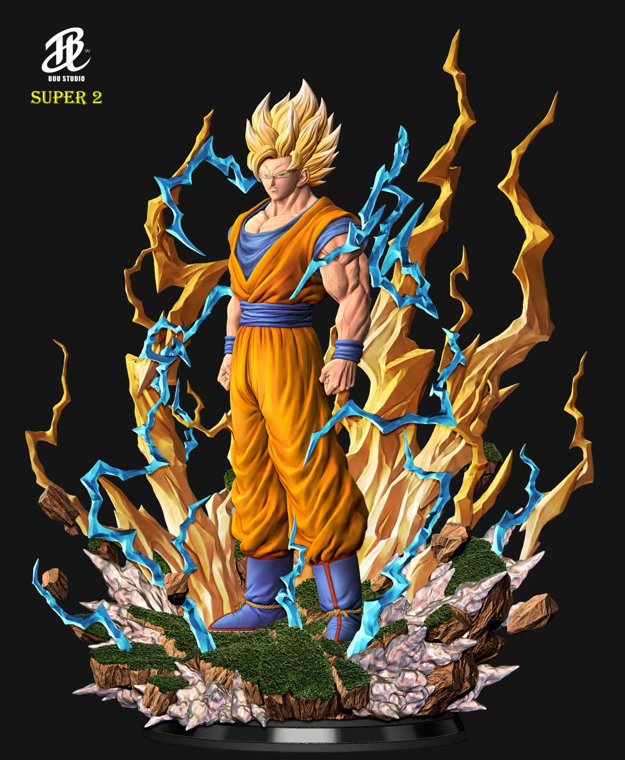 Buu - SSJ2 Goku