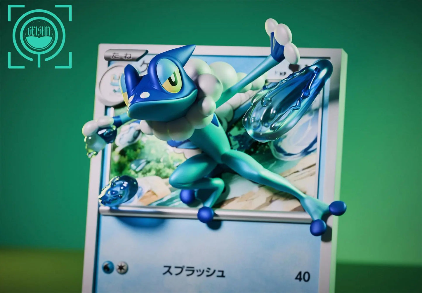 Geisha - Froakie, Frogadier and Greninja