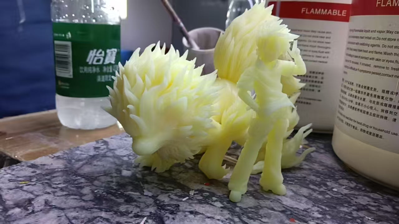 Ji Dian - Blue Oak and Arcanine