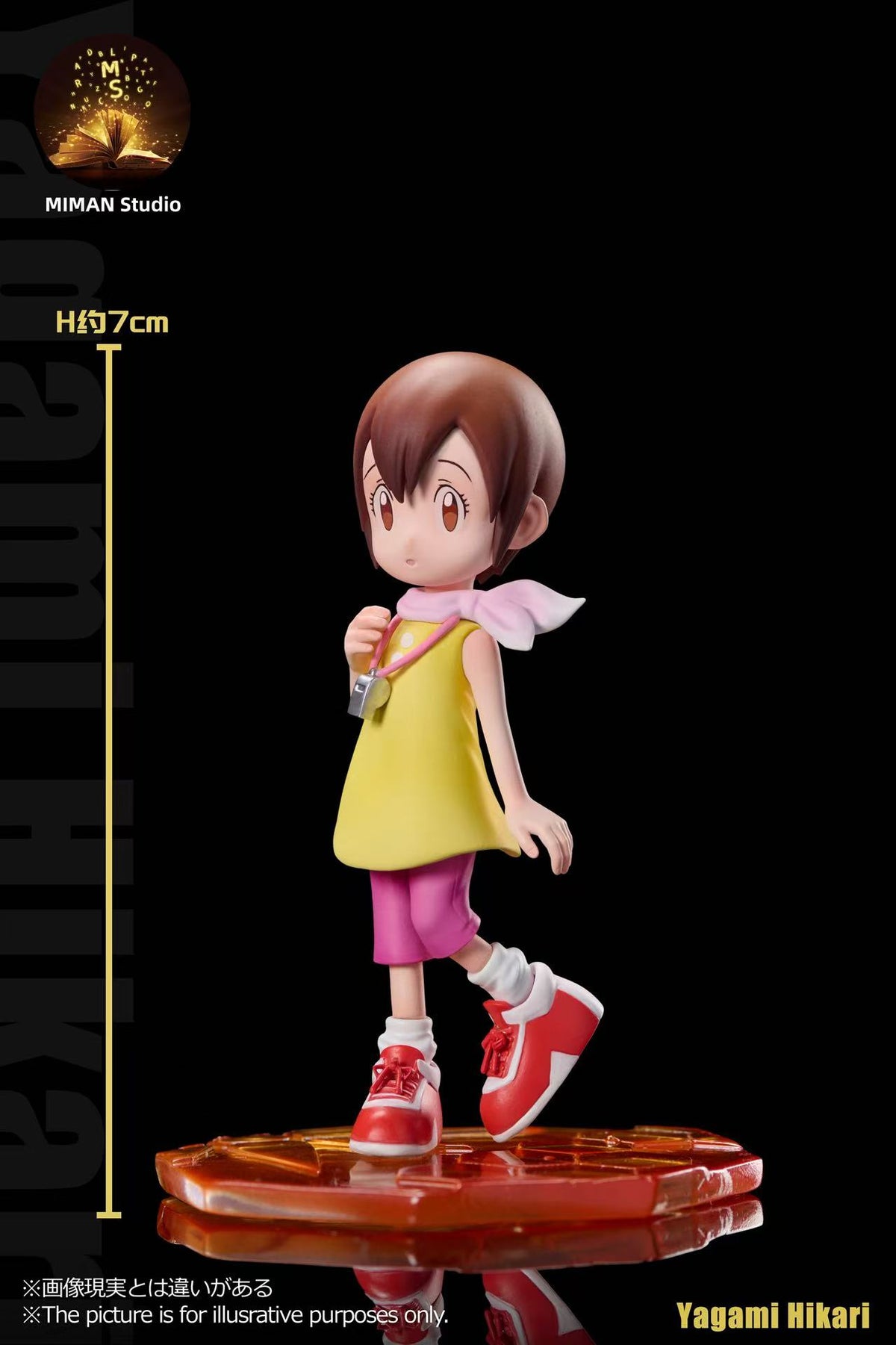 MIMAN - Hikari Yagami, Salamon and Tailmon