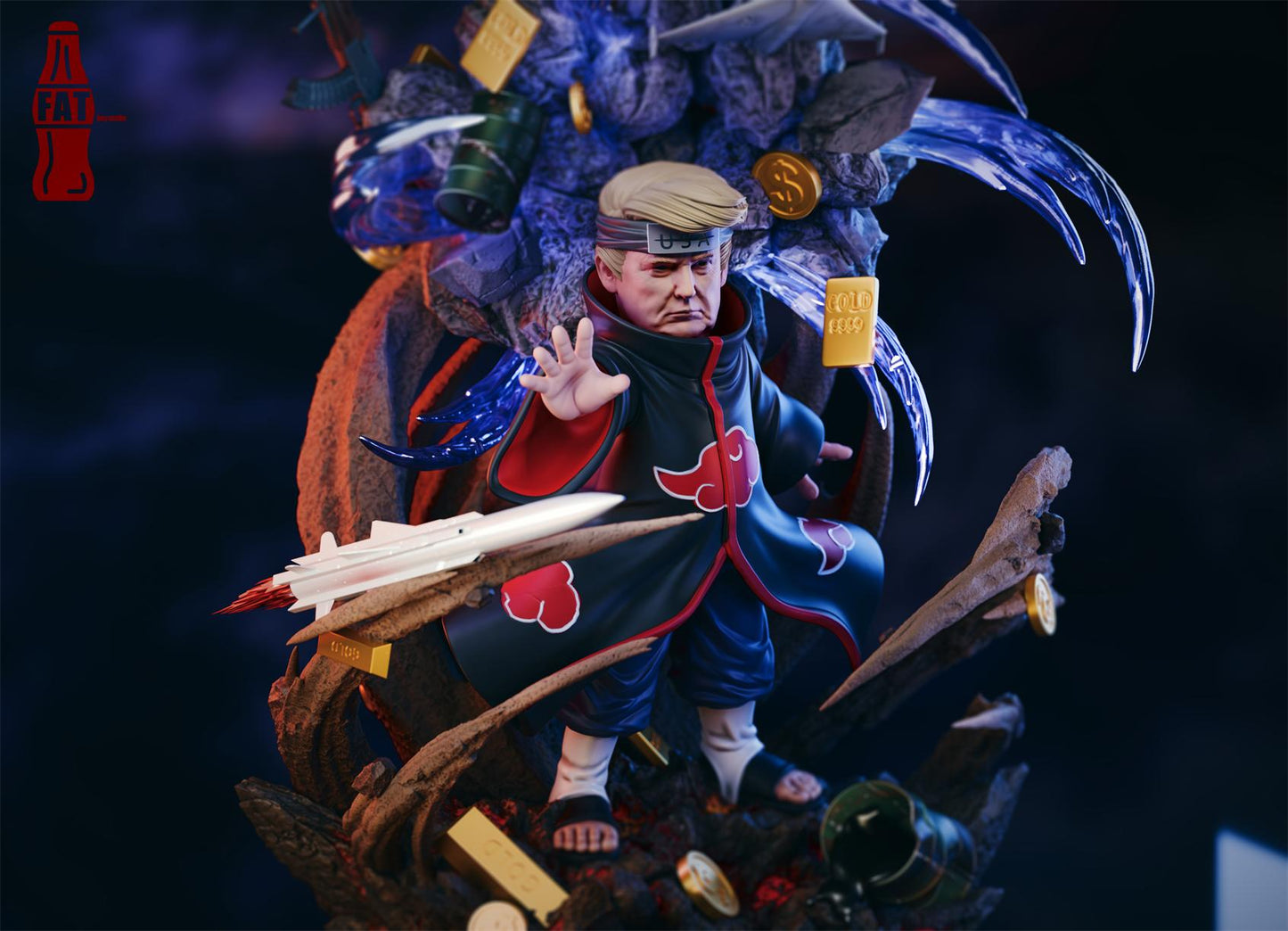 Fat Boy - Trump cos Naruto