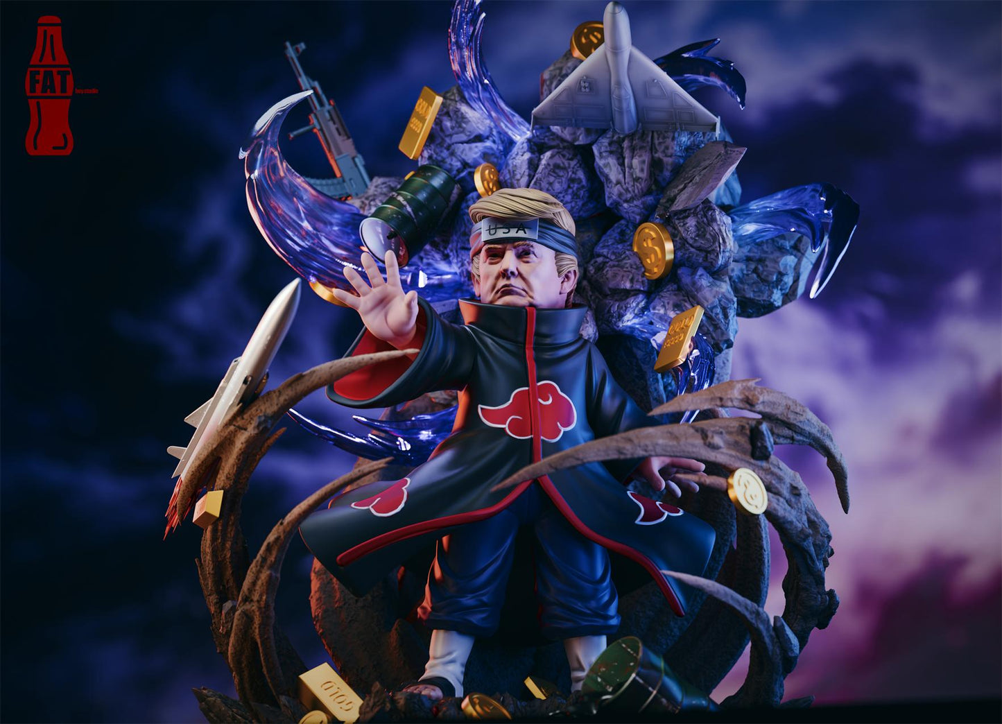 Fat Boy - Trump cos Naruto