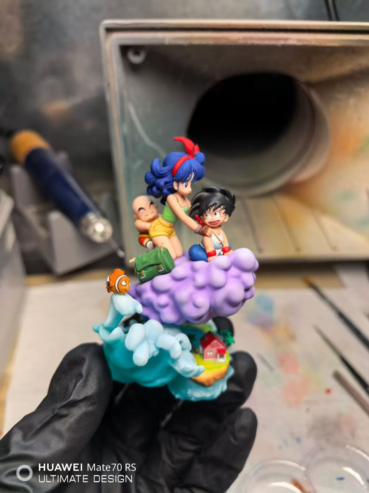 Laofu - Kid Goku, Launch and Kid Krillin