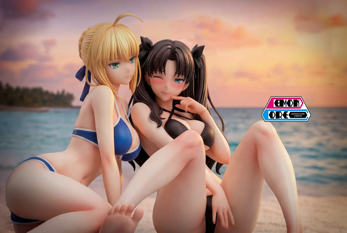 Demon Core - Saber and Rin Tohsaka