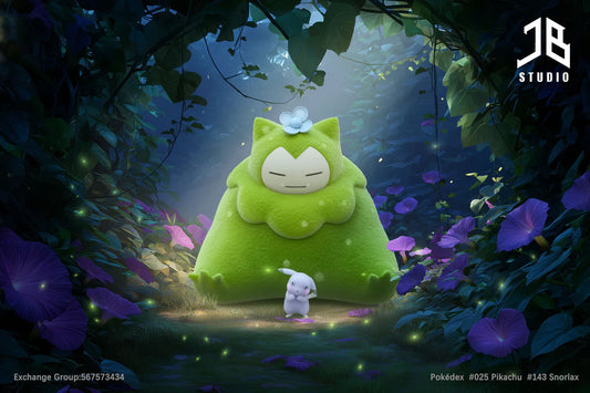 JB - Pikachu and Snorlax